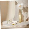 KONTONTY Cow Ornaments, 10-Piece Resin Set, White Table Decorations view 2