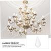 KONTONTY 71-Piece Acrylic Crystal Ball Pendants for Wedding Decor, Christmas Lights and Window Decoration view 2