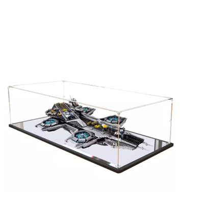 Display Case for LEGO 76042 The Shield Helicarrier, Dustproof, UV-Protected, Custom-Fit, Transparent 3 mm