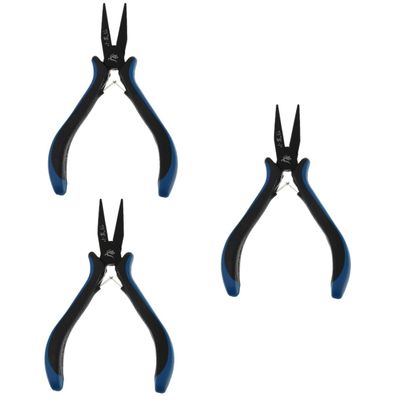 Parliky 3-Piece Fishing Gear Set with Flat-Mouth Pliers