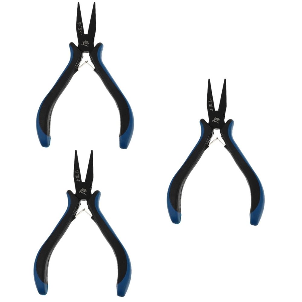 Parliky 3-Piece Fishing Gear Set with Flat-Mouth Pliers