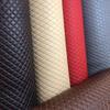 Quilted Faux Suede Upholstery Fabric by the Yard, Plaid, Red, 1.6 × 8 m view 3