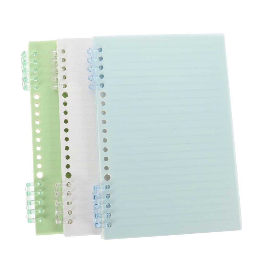 Back-to-School Decor, 3-Pack Spiral Notebooks with Thicker Paper