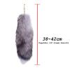 16-Inch Black Fox Tail for Therian and Furry Cosplay view 2