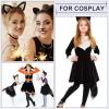 16-Inch Black Fox Tail for Therian and Furry Cosplay view 4