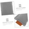 HOODANCOS 3-Pack Ergonomic Cotton Wrist Rest, 13 x 5 cm, Light Gray, 2 pcs × 3 view 3