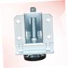 WOONEKY Adjustable Steel Cabinet Feet, Silver, with Screw Mounting view 4