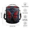 Red Butterfly Printed Insulated Cooler Bag view 2