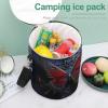 Red Butterfly Printed Insulated Cooler Bag view 3
