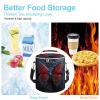 Red Butterfly Printed Insulated Cooler Bag view 4