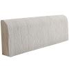 MCNDSI Stretchable Washable Headboard Cover, Light Gray, 67–75 in/170–190 cm view 1