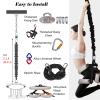 Aerial Yoga Stretch Cord, Wear-Resistant, with Wider Belt, Heavy-Duty Bungee Resistance Band, Small (104.7–126.8 lbs) view 3