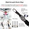Aerial Yoga Stretch Cord, Wear-Resistant, with Wider Belt, Heavy-Duty Bungee Resistance Band, Small (104.7–126.8 lbs) view 4