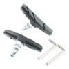 Quiet Rubber V-Brake Pads, Black, Durable view 1