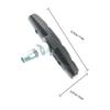 Quiet Rubber V-Brake Pads, Black, Durable view 2