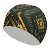 Swim Cap for Men and Women with Tribal Rhombus Print view 1