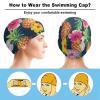 Highly Elastic Swim Cap for Adults, Unisex Cap for Long, Thick Hair view 3