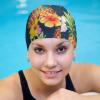 Highly Elastic Swim Cap for Adults, Unisex Cap for Long, Thick Hair view 4