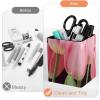 JTKBNVM Square Leather Pen Holder, Flower Design view 3