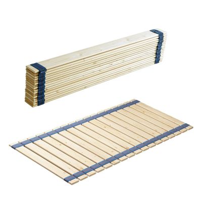 Sturdy Solid Wood Folding Bed Board for Horizontal Mattresses, 90 x 100 cm