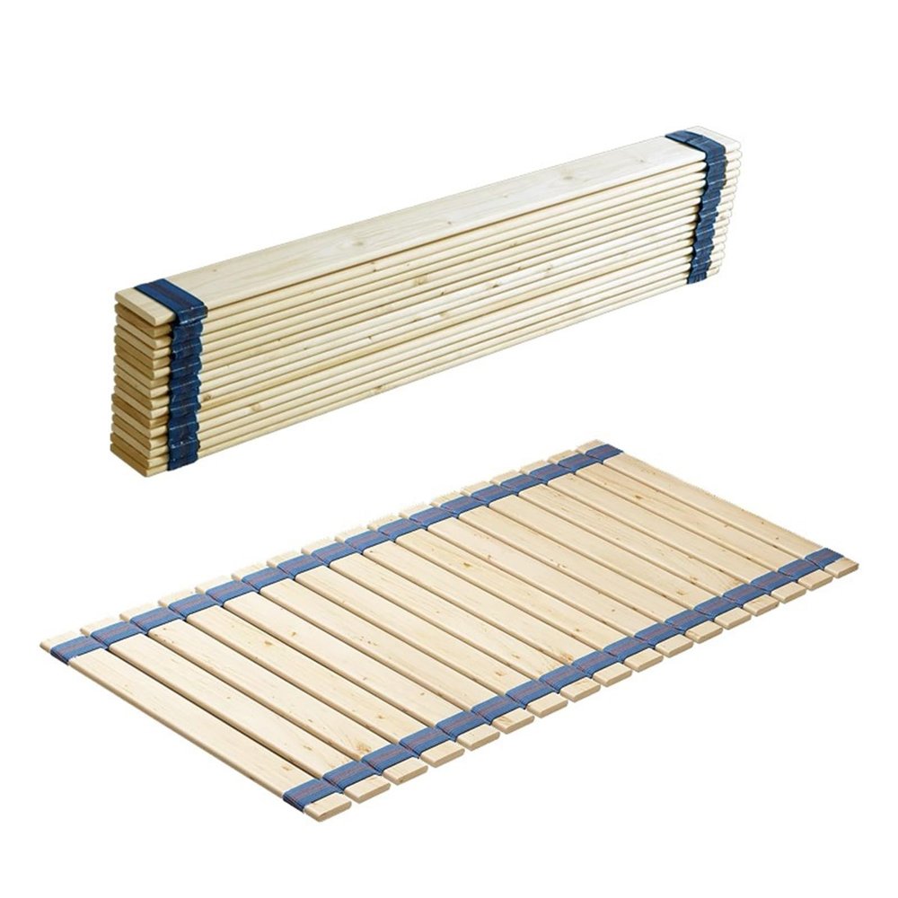 Sturdy Solid Wood Folding Bed Board for Horizontal Mattresses, 90 x 100 cm