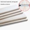 Sturdy Solid Wood Folding Bed Board for Horizontal Mattresses, 90 x 100 cm view 4