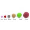 Benyong 500 Mini Pom-Poms for Crafts, 8 mm/10 mm/15 mm/20 mm/25 mm/30 mm, Small Craft Pom-Poms (10 mm, 37) view 2