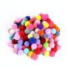 Benyong 500 Mini Pom-Poms for Crafts, 8 mm/10 mm/15 mm/20 mm/25 mm/30 mm, Small Craft Pom-Poms (10 mm, 37) view 4