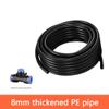 LARPOPKC Atomizing Nozzle with T-Connector, 20 m PE Pipe view 2