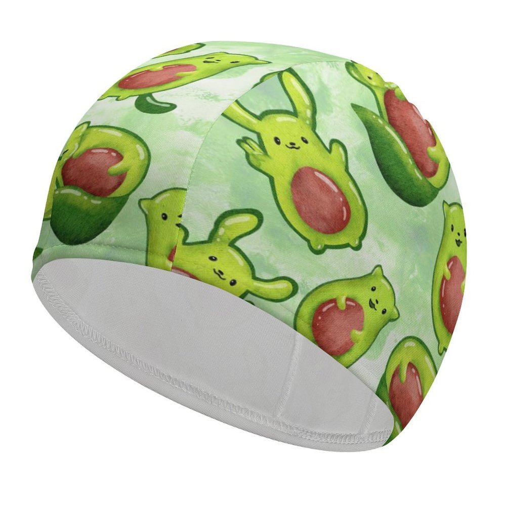 Easy-to-Wear Stretch Swim Cap for Women and Men