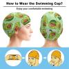 Easy-to-Wear Stretch Swim Cap for Women and Men view 3
