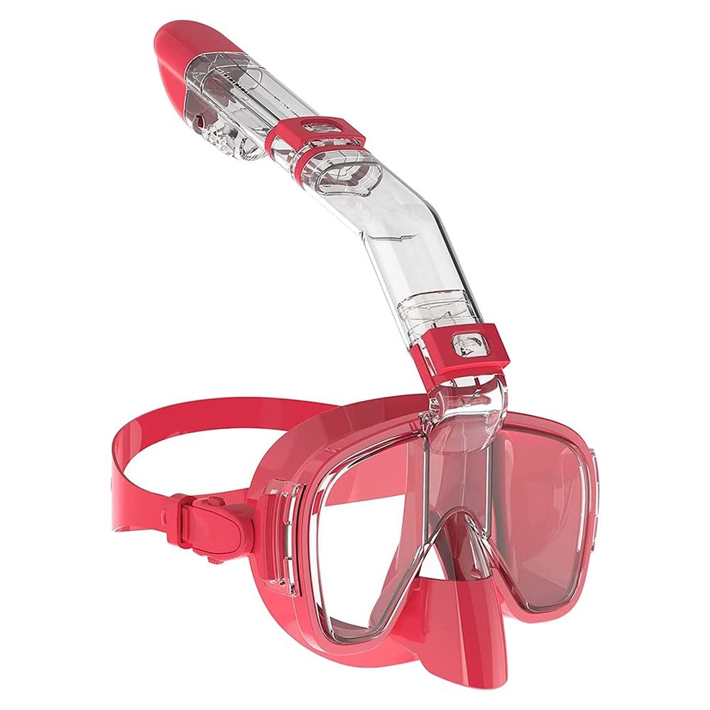 Sefdrert Foldable Snorkel Mask Set with Dry-Top System and Camera Mount