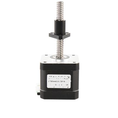 IONQXIDLD NEMA 17 Stepper Motor 17HS4401S-T8 with 8 mm Lead Screw, 200 mm, 42 Motor Plastic Nut (17HS4401S-T8x8-300mm)