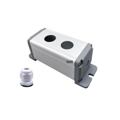 LTRAJUYNH Aluminum Alloy Switch Box with Stainless Steel Push Button Switch