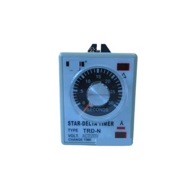 DOMOJT Time Relay TRD-N 30S 60S 220VAC (TRD-N30S220VAC)