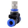 PPcdfre 1/4-Inch Misting Nozzle Kit, 10 Pieces, with Connectors for Outdoor Water Misting and Cooling Systems view 4