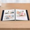Large Photo Album, Self-Adhesive Scrapbook Album for 4 x 6, 5 x 7, and 8 x 10 Photos, DIY Magnetic Linen Cover, 60 Pages, Family and Wedding Gifts, with Metal Pen view 3