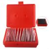 20-Pair 1/32 x 6 Precision Parallel Block Set 0001, Hardened Steel Machinist Tools with Case view 2