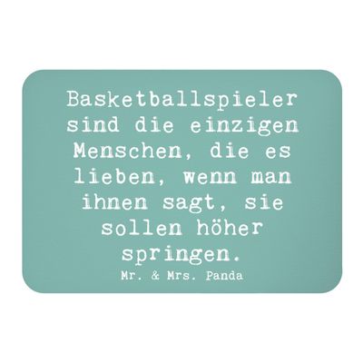 Mr. & Mrs. Panda Basketball Motivation Refrigerator Magnet