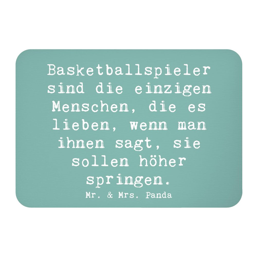 Mr. & Mrs. Panda Basketball Motivation Refrigerator Magnet