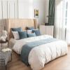 LRUPVEG Solid Bed Runner Scarf, Light Blue, 45 × 45 cm Pillowcase view 3