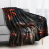 ZDABAOEC Plush Gorilla Chimpanzee Blanket, Fleece Blanket 150 x 200 cm, Soft Sofa & Couch Throw view 2