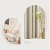 Bishilin Beige Blackout Curtains with Grommets, 137 x 160 cm, 2-Piece Set view 3