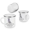 Mr. & Mrs. Panda Camping Enamel Mug – Gordon Setter view 4