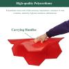 WOTZOV Large Fan-Shaped Concrete Stamp, Slate Pattern, 115 x 67 cm, 1 Pc view 3