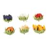 Artificial Sunflowers, 6 Silk-Fabric Flower Heads for Decoration view 1