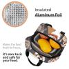 Insulated Bulldog Corgi Lunch Bag for Women and Men view 3