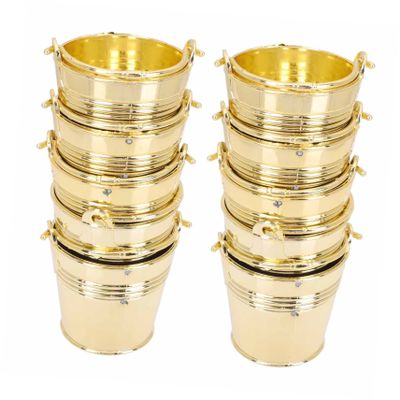 LABRIMP 20-Piece Mini Candy Buckets, Creative Wedding Favors and Decorative Party Snack Containers