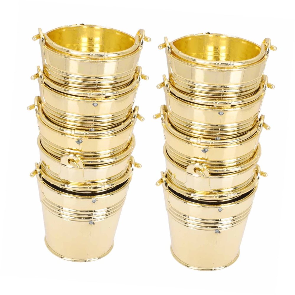 LABRIMP 20-Piece Mini Candy Buckets, Creative Wedding Favors and Decorative Party Snack Containers