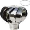 Wind-Powered Rotating Stainless Steel Chimney Cap view 1